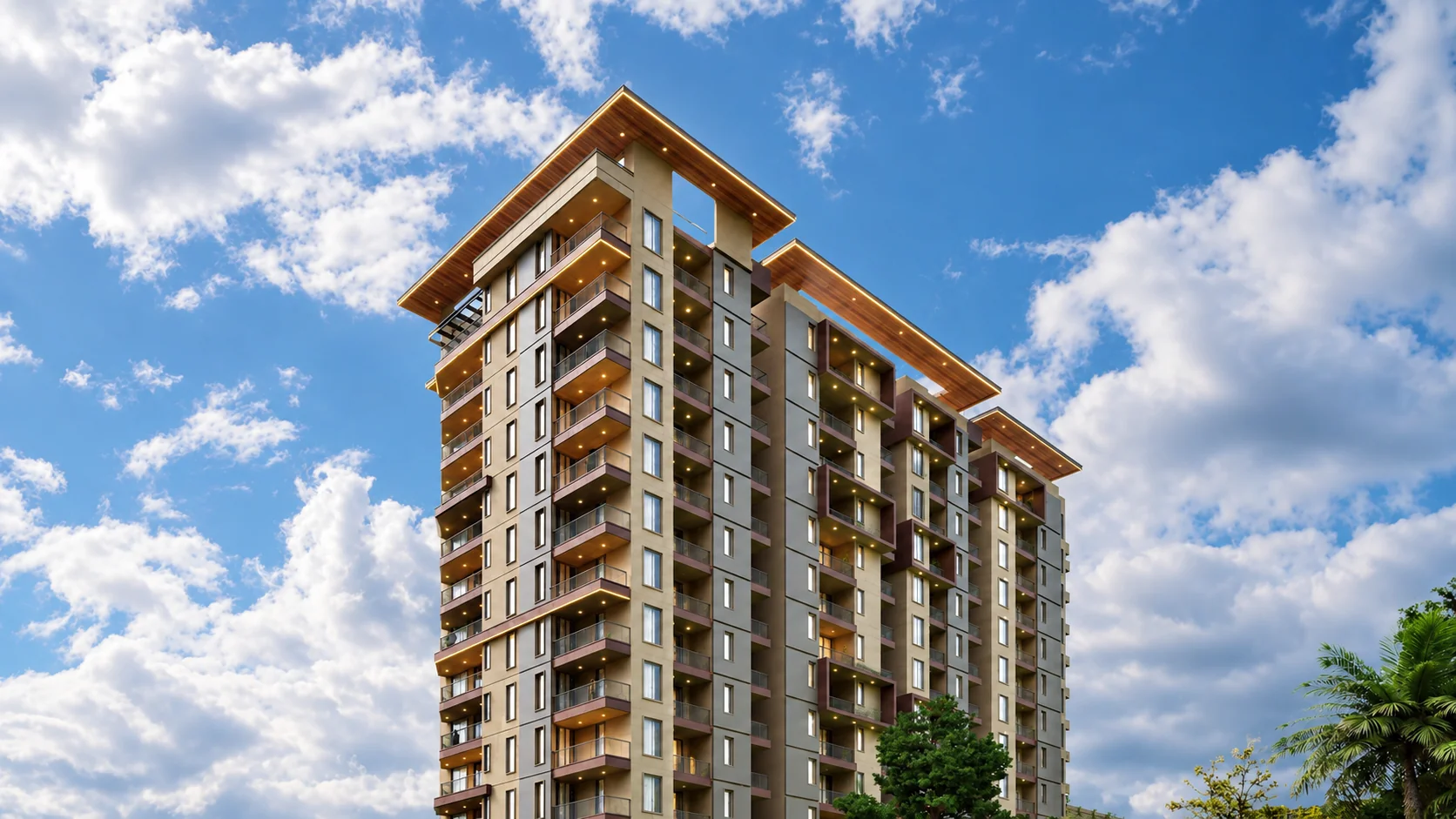 Actual external view — Elevation 3 (September 2026)