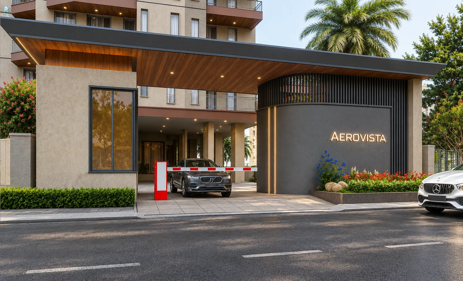 Actual external view — Architectural Elevation (September 2026)