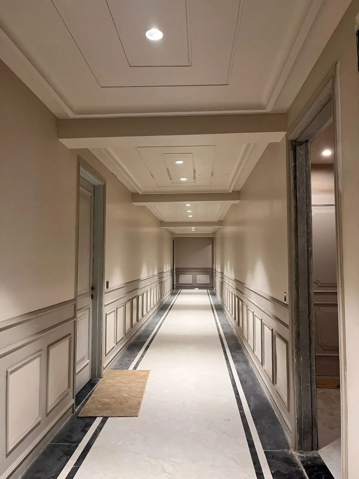 Corridor doors at Aerovista, Mansarovar Extension, Jaipur