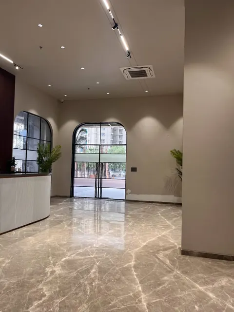 Grand entrance lobby at Aerovista