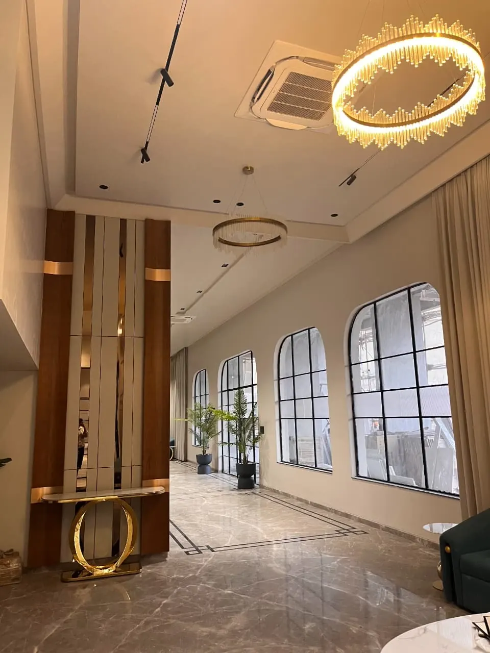 Lobby photographed on site