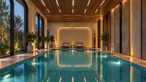 Swimming pool wellness at Club Aero